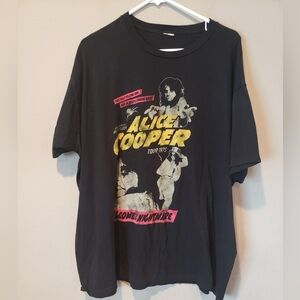 Alice Cooper Black Graphic Tee